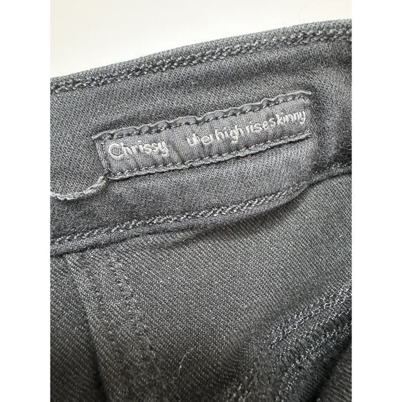 Citizens of Humanity Chrissy Jean Women's 26 Black Denim High Rise Skinny Emo - Picture 6 of 16
